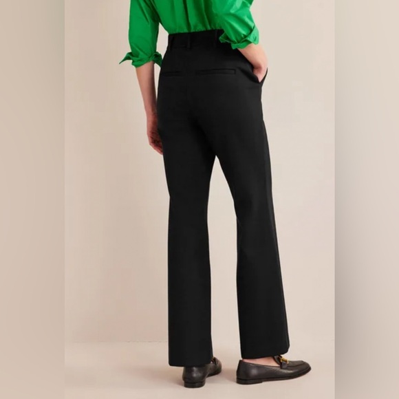 NWT Boden Hampshire Flared Pants in Black - Picture 3 of 12